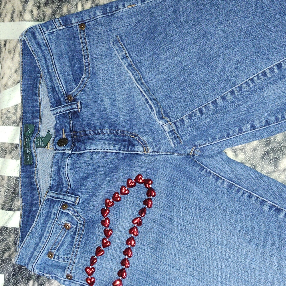 Lauren RL Classic Straight Leg Jeans 6